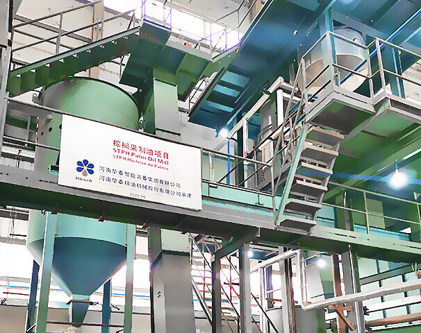 2014 Henan huatai singed 10T/H Palm Fruit Oil Extraction Equipment With Thailand Customers