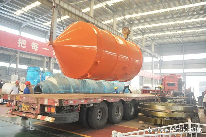 Shipment of Peanut Oil Refining Project Manufactured by Huatai Group to Kaifeng