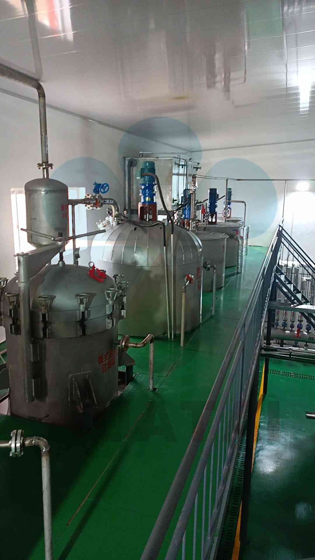 fish oil refinery