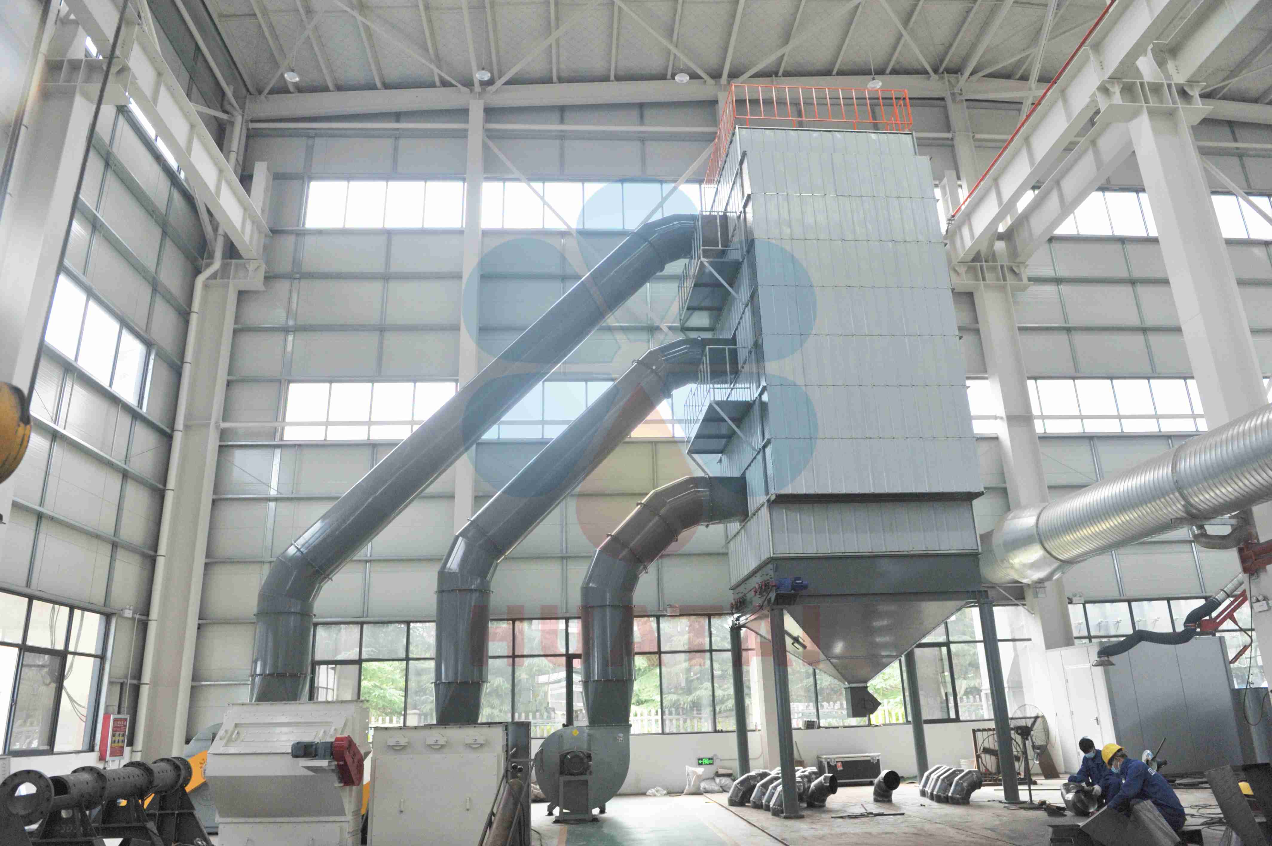 What are the working principle of grain drying tower?