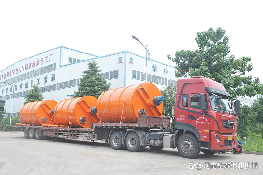 Shipment of Peanut Oil Refining Project Manufactured by Huatai Group to Kaifeng