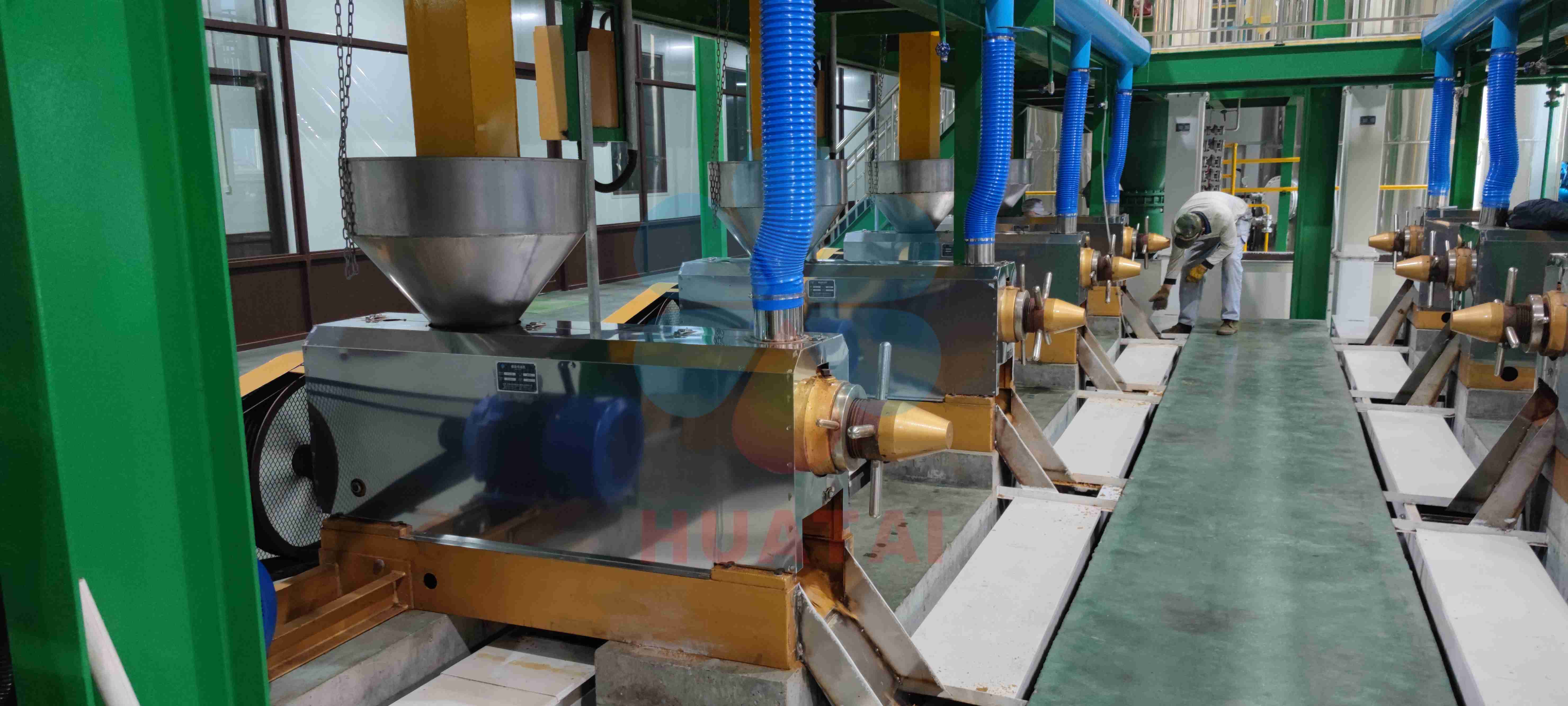 soybean oil machine