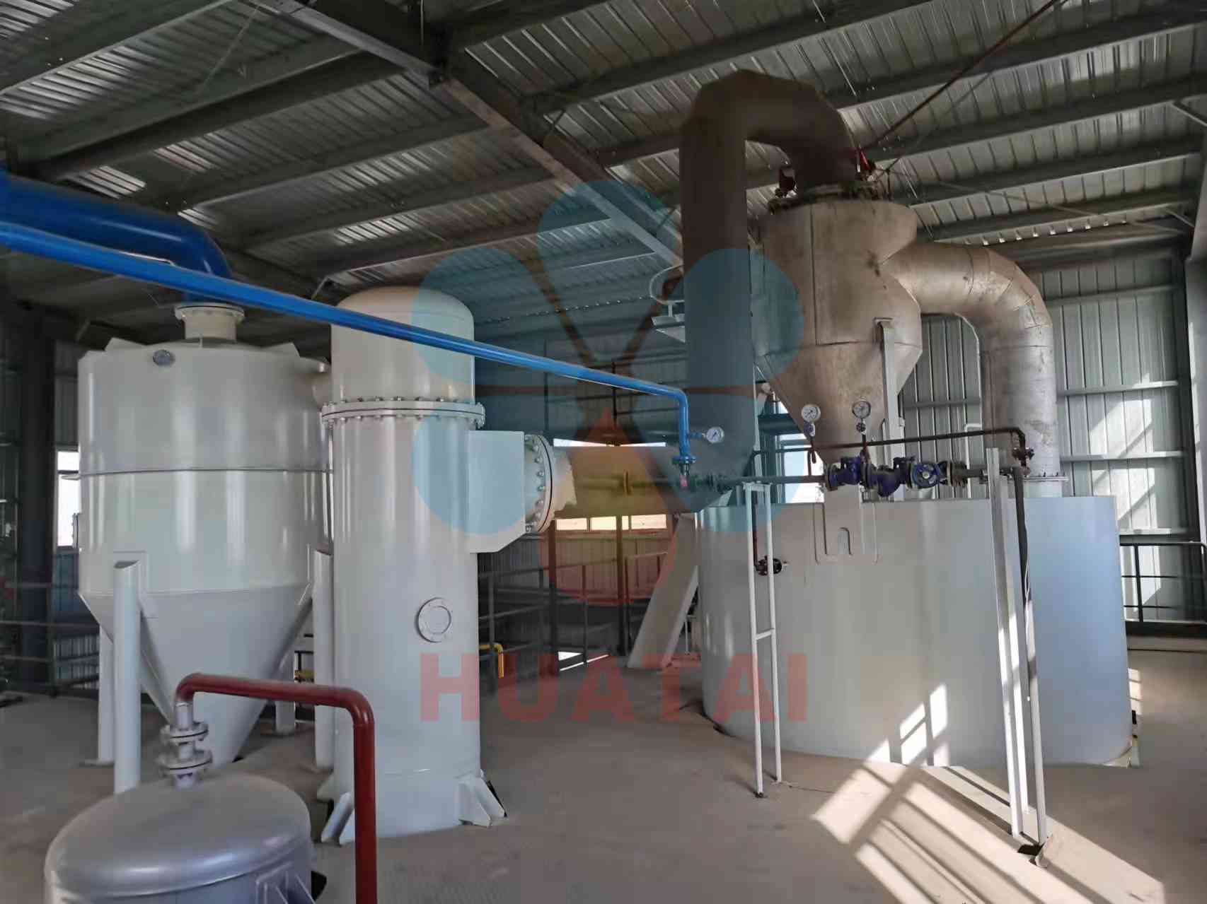  The main procedures for refining soybean oil