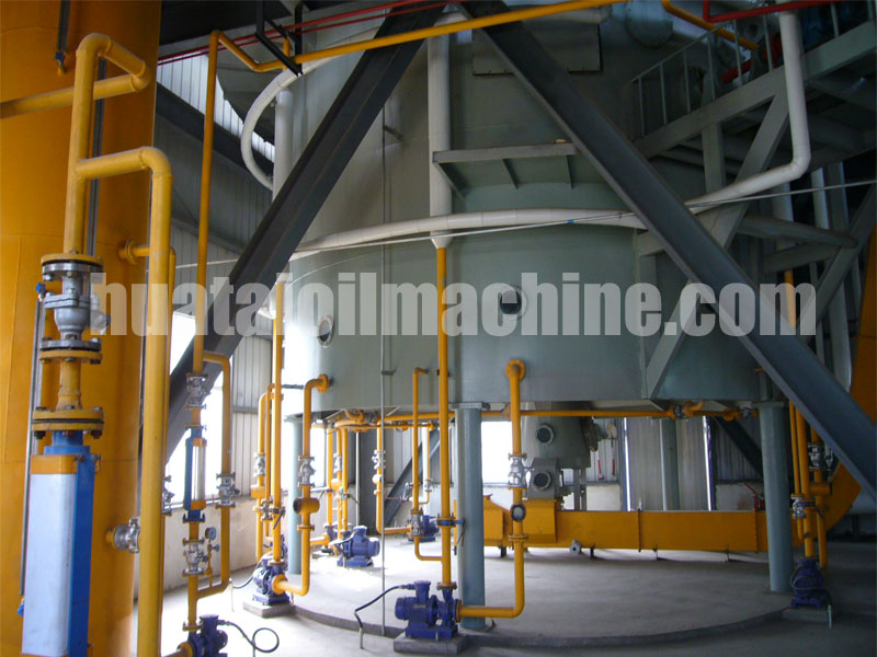 copra oil extraction production line