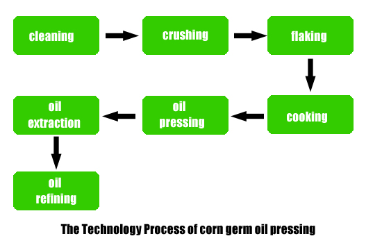 corn germ oil press machine
